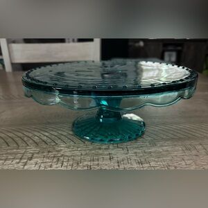 Pioneer Woman Glass Cake Stand